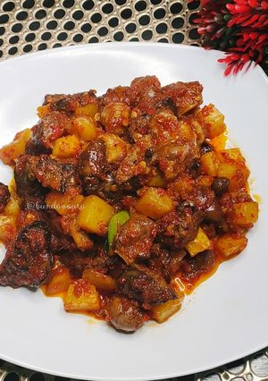 Foto resep Sambal Kentang Ati Ampela
