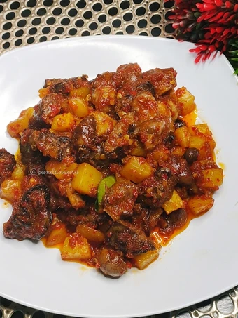 Langkah Gampang Membikin Resep Sambal Kentang Ati Ampela yang Sempurna Anti Ribet, Sempurna