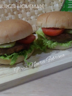 Foto resep Burger homemade