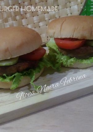 Foto resep Burger homemade