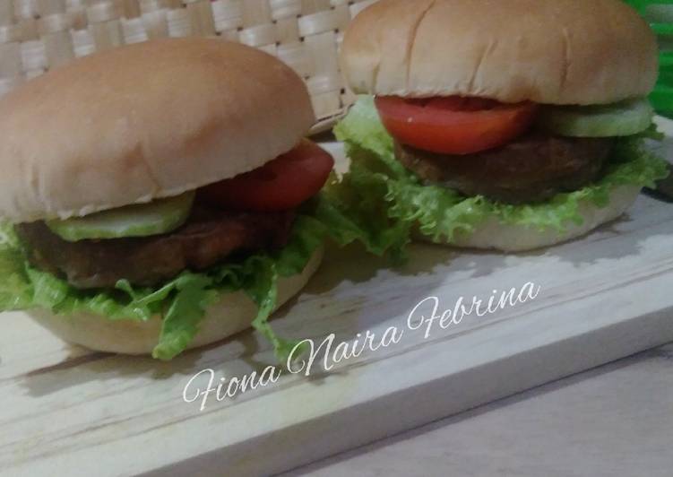 Burger homemade