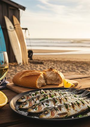 Una foto de Sardinas a la plancha (Nota 9)