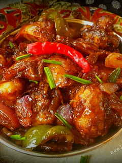 चिल्ली मशरूम (chilli mushroom recipe in Hindi) रेसिपी मुख्य फोटो