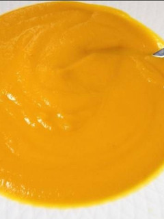 Una foto de Crema de calabaza