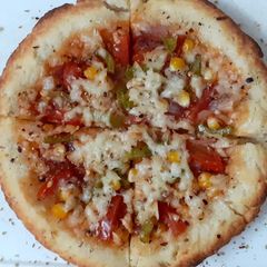A picture of No Oven, No Yeast Veg Pizza recipe.