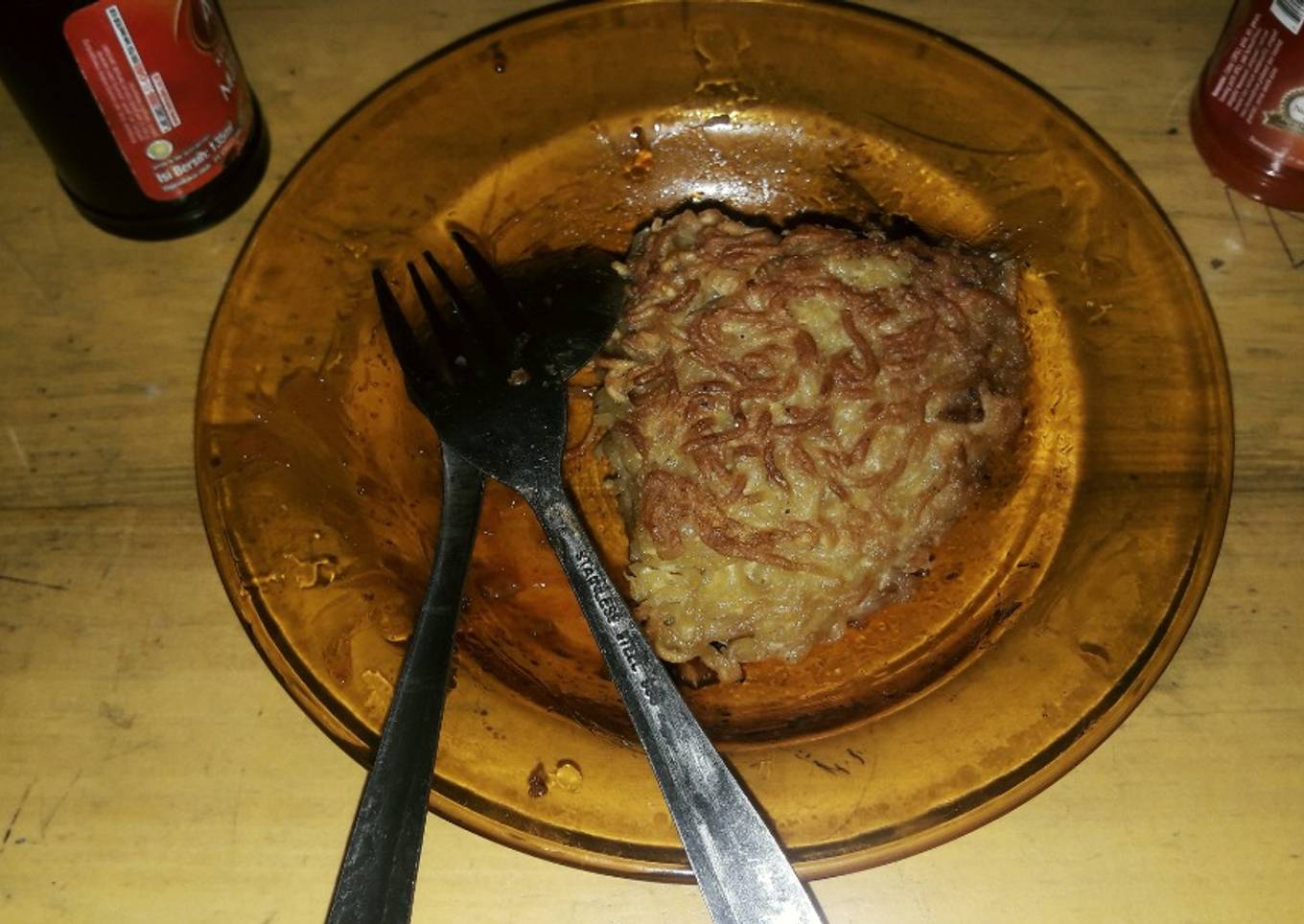 Mie omelet special