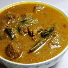 A picture of Kerala Beef Curry.