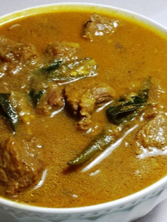 A picture of Kerala Beef Curry.