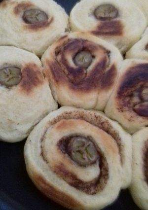 Foto resep 25. Banana Cinnamon Roll Teflon