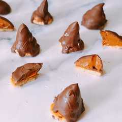 Una foto de Conitos de dulce de leche