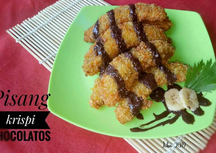 Pisang krispi chocolatos