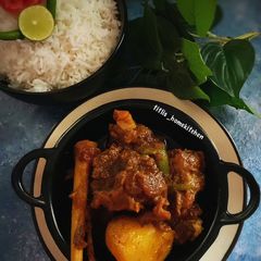 A picture of Mutton Jalfrezi.
