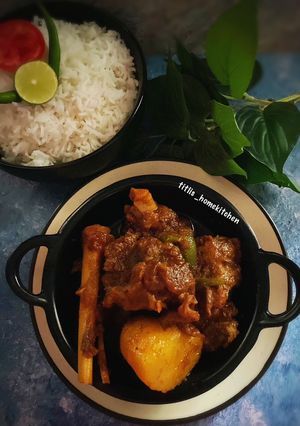 A picture of Mutton Jalfrezi.