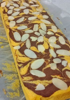 Foto resep Pumpkin Marbled Cake