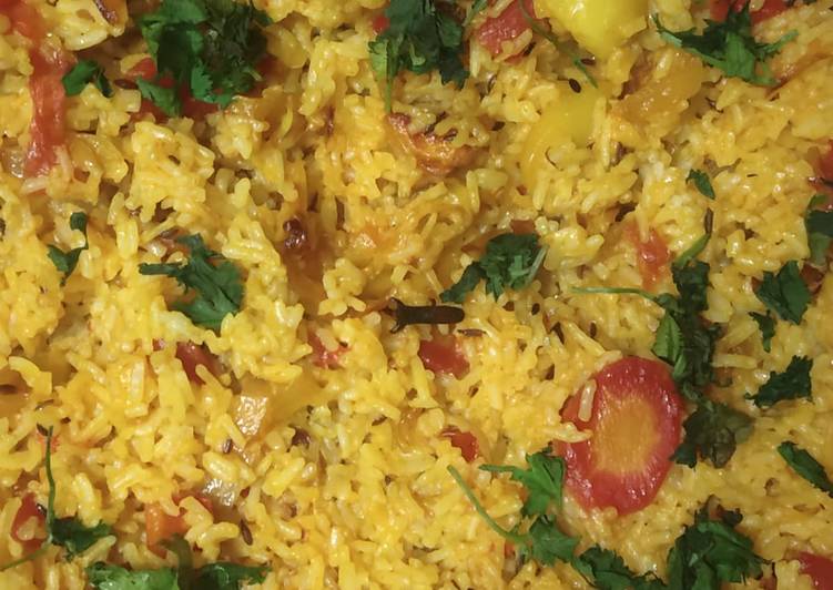 Simple Way to Prepare Homemade Veg Biryani