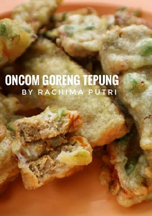 Foto resep 2. Oncom goreng tepung