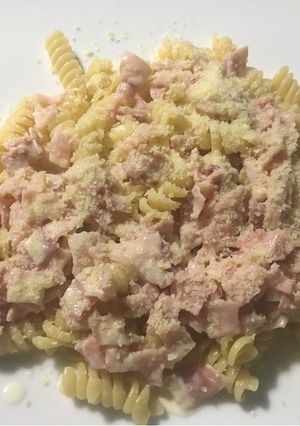 Una foto de Pastas a la crema