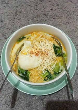 Foto resep Indomie soto susu 😁