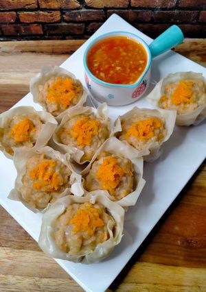 Foto resep Dimsum Ayam Udang + Saus Cocolan