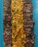 Pan de carne con mayonesa de zanahorias