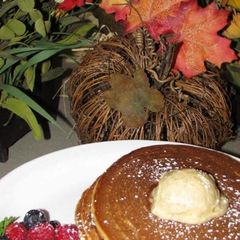 Pumpkin Cinamom honey Pancake A picture of Pumpkin Cinamom honey Pancake.