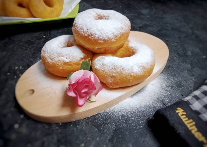 Resep Donat Labu Kuning Lembut Oleh Nur Erma Cookpad