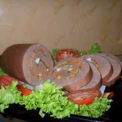 Una foto de Rollo relleno de pollo