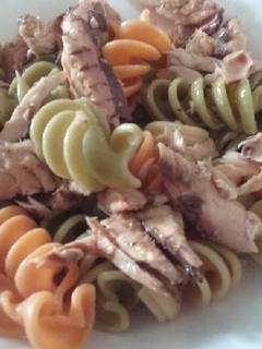 Una foto de Pasta con caballa