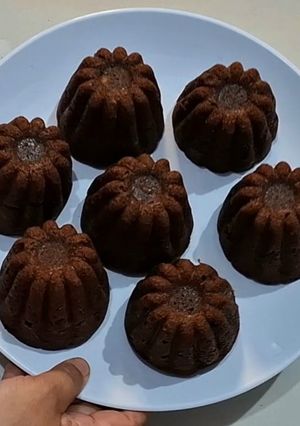 Foto resep Bolu kukus pisang isian coklat