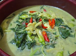 Foto resep Bobor Bayam Kembang Turi