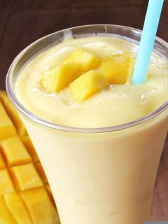Una foto de Batido de mango