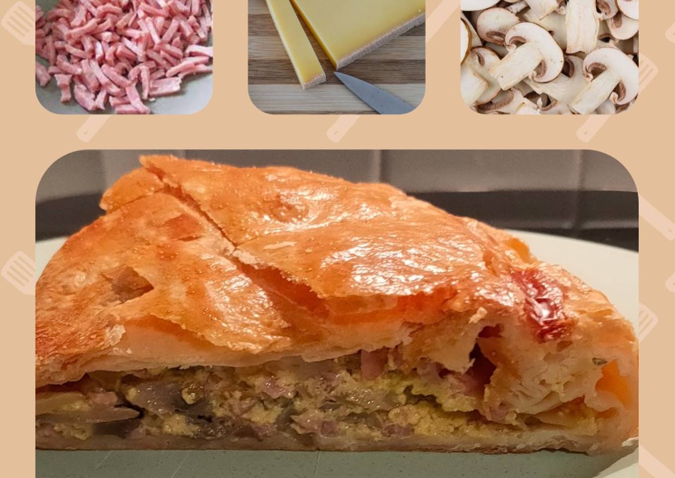 Tourte a la parisienne