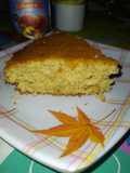 Bizcocho de naranja con avena express