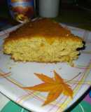 Bizcocho de naranja con avena express