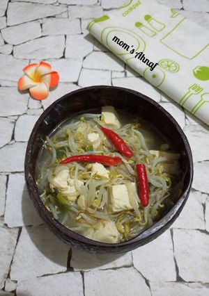 Foto resep Sayur Bening Toge Tahu