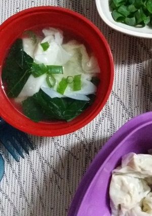 Foto resep Pangsit Rebus Isi Udang
