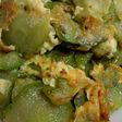 Pare dengan kuning telur asin