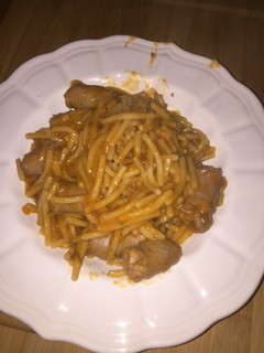 Una foto de Fideos a la cazuela