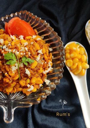 স্যুইট কর্ণ চীজ চাট (sweet corn cheese chaat recipe in Bengali) রেসিপির প্রধান ছবি