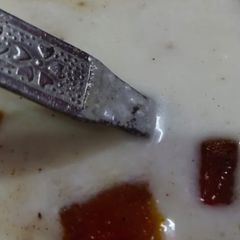 A picture of Simple raita.