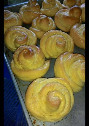 Foto resep Roti manis mawar