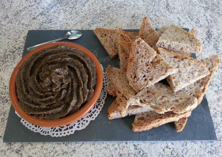 A révélé le secret de la recette Tapenade parfait