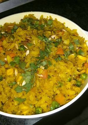 A picture of Poha.