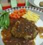 Langkah Mudah untuk Membuat Resep Beef steak homemade yang  Bikin Ketagihan Anti Ribet, Lezat