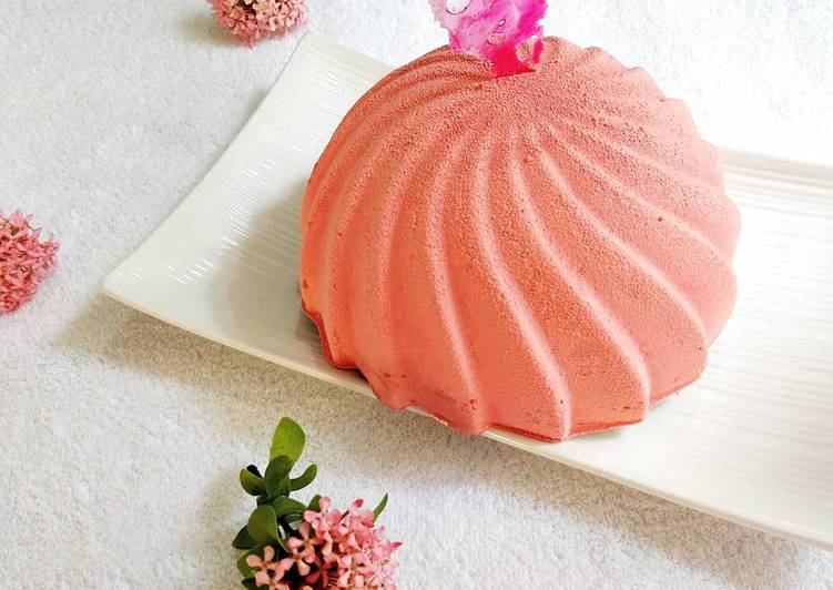 Simple Way to Prepare Favorite Red Velvet Mousse Cake (Fusion Entermet)