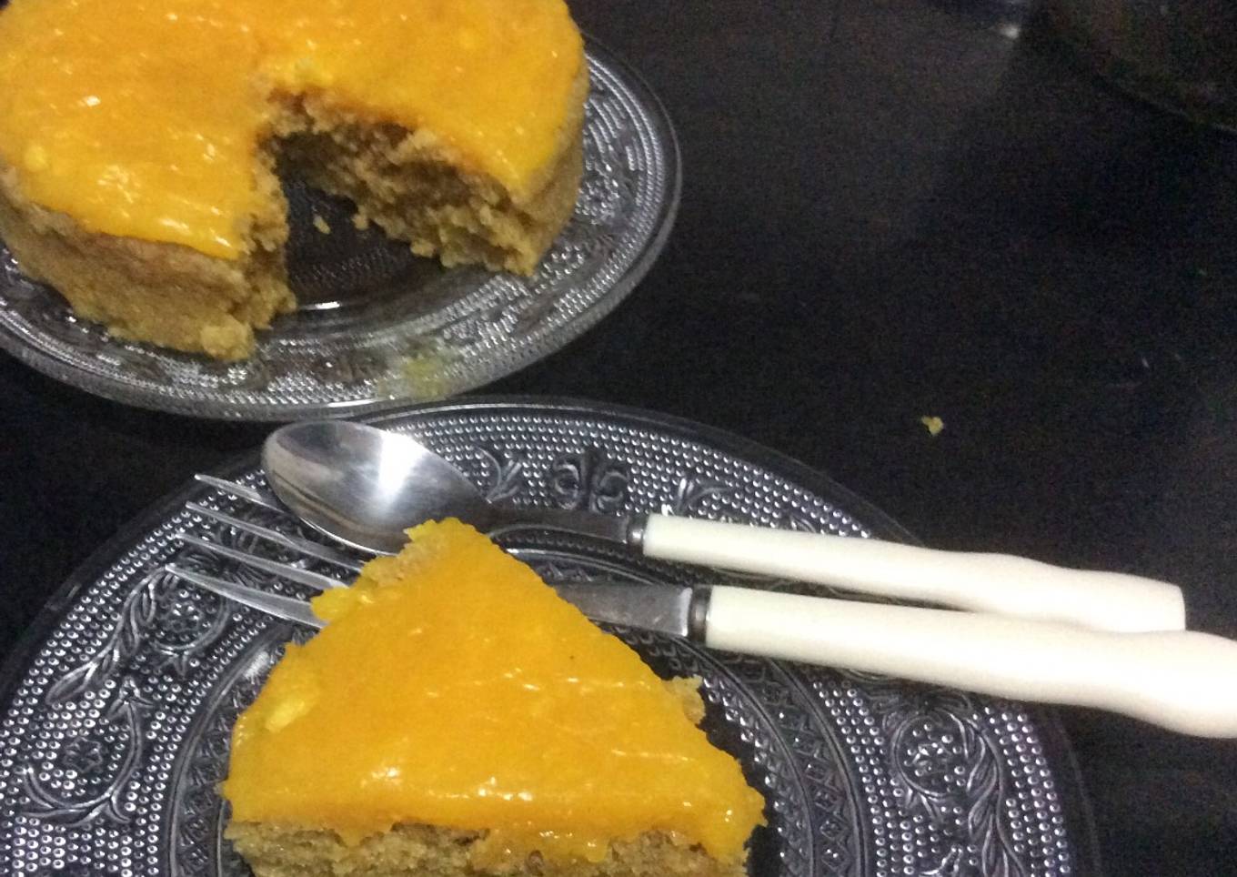 Quinoa Mango eggless cake