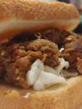 Egg White Pork Sandwich