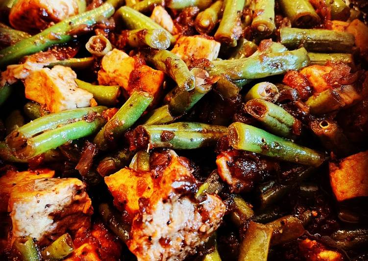 Black Pepper Tofu & Green Beans Black Pepper Tofu & Green Beans