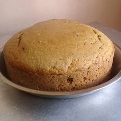 A picture of 1kg Blueberry naked cake. #Myvalentinerecipe.