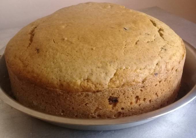 Recipe of Perfect 1kg Blueberry naked cake. #Myrecipe